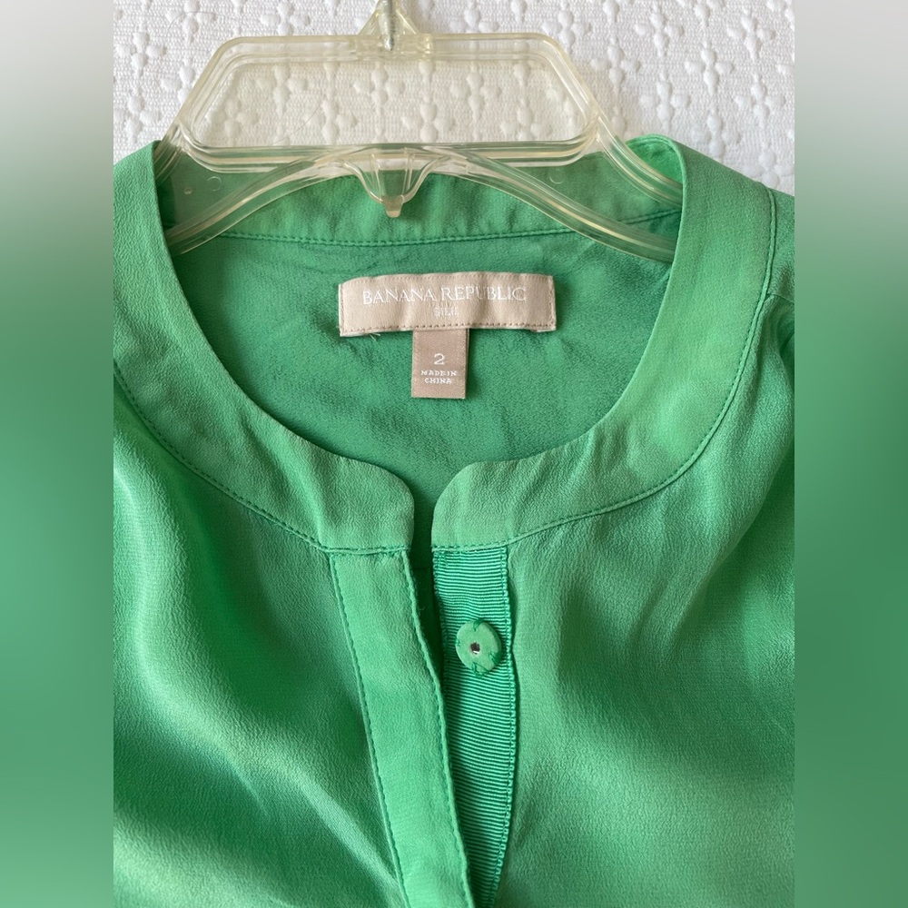 Vintage Banana Republic Silk Top